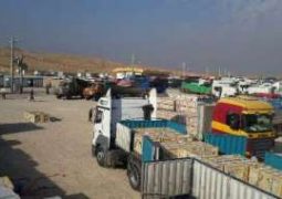 روزانه 500 کامیون کالا از بازارچه مرزی سومار به عراق صادر می شود