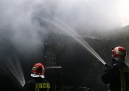 آتش کارخانه کاله در شهر کربلا مهار شد