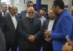 سفیر ایران در عراق از نمایشگاه بین‌المللی اربیل بازدید کرد