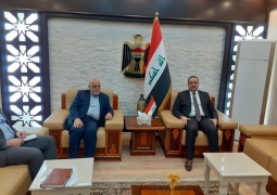 دیدار سفیر ایران با وزیر تجارت عراق