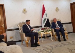 سخنگوی وزارت امور خارجه کشورمان با وزیر امور خارجه عراق دیدار کرد