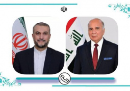 گفتگوی تلفنی وزیر امور خارجه کشورمان با وزیر امور خارجه عراق