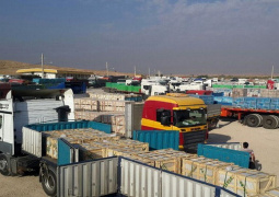 صادرات روزانه ۳۰۰ کامیون کالا از مرز سومار
