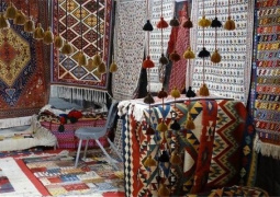 حضور هنرمندان ایلامی در نمایشگاه صنایع‌دستی شهر کوت عراق